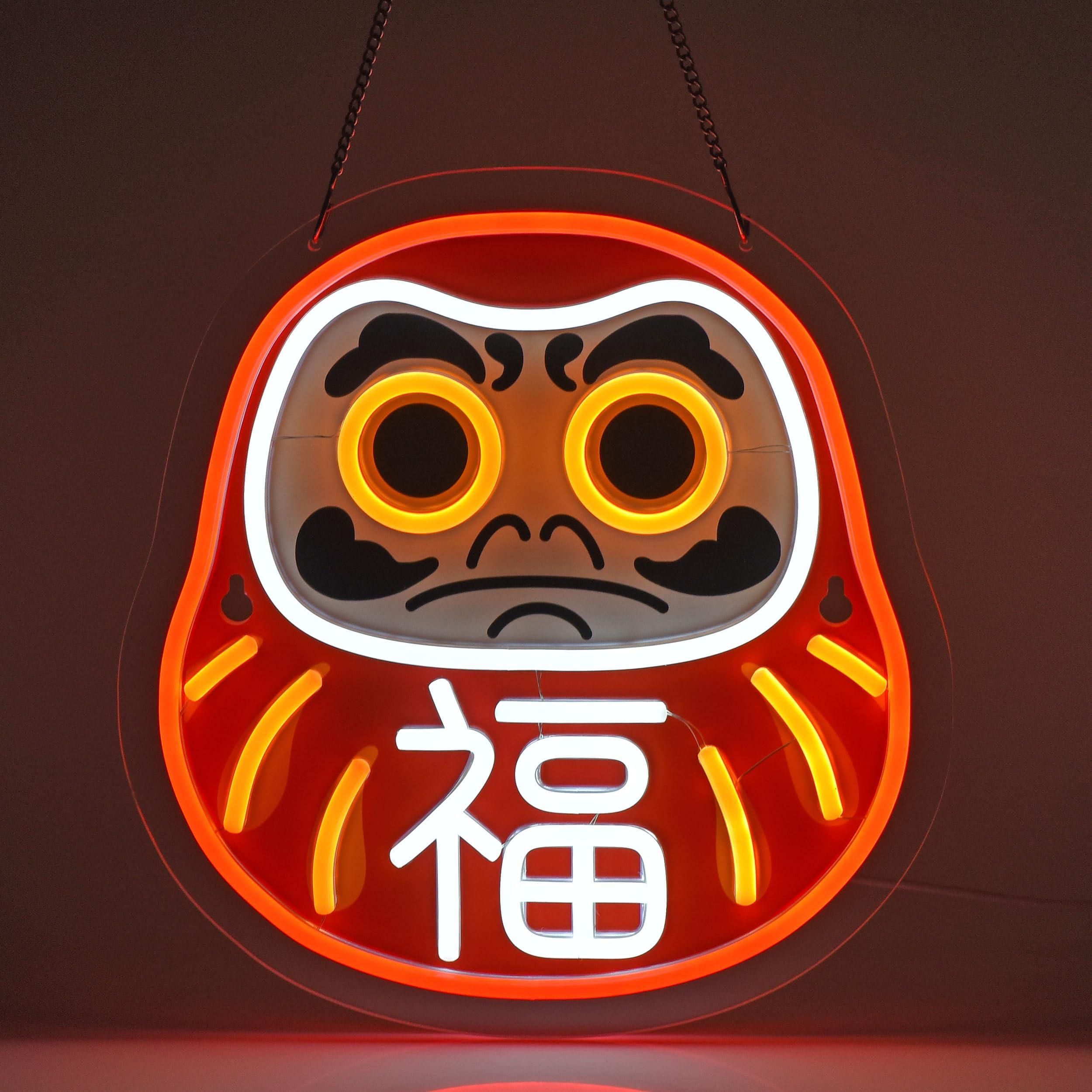 Home Decor Market - Daruma Neon Sign LED Neon Lights