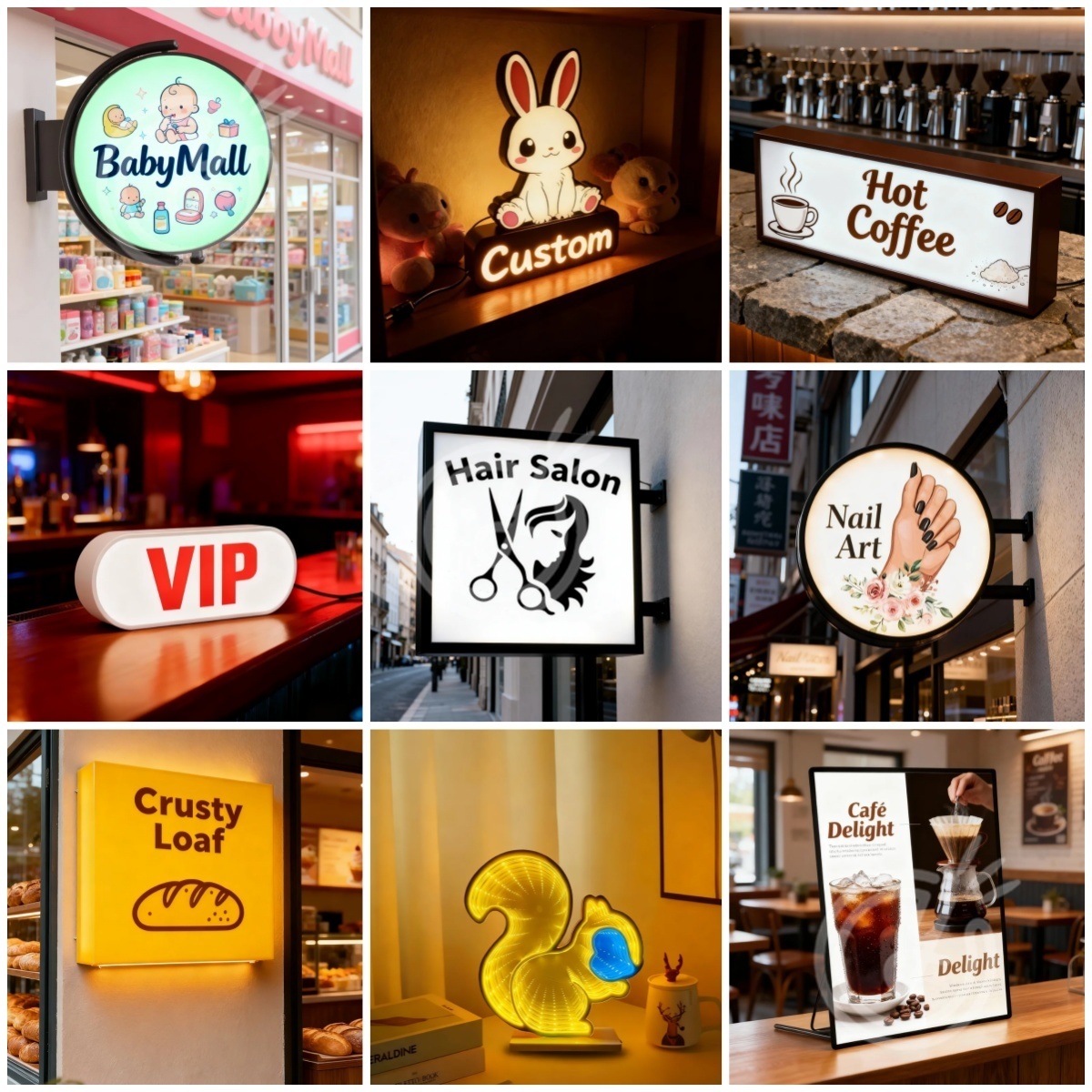 Neon Sign Led Custom - Custom Acrylic Signs Sign Led Letters