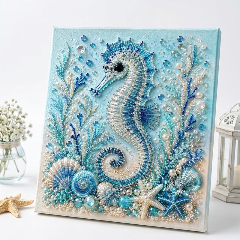 Home Decor Nautical - Ocean Theme Pearl Art DIY Kit