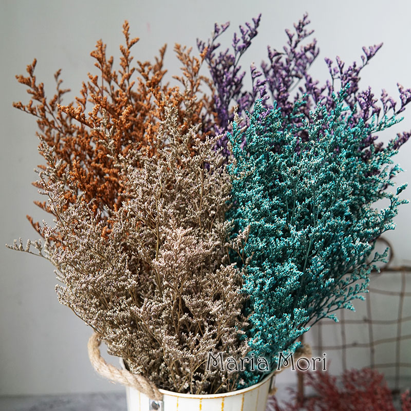 Dried Flower Bouquet - 50g/Preserved Valentine's Grass Limonium Flower Lover