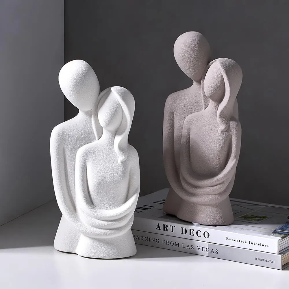 Abstract Sculpture Resin - Abstract Character Decoration Resin Ceramic Sculpture