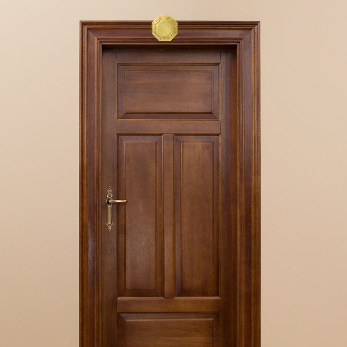 Home Decor Shop - Brass Bagua Mirror Decor Pure Copper