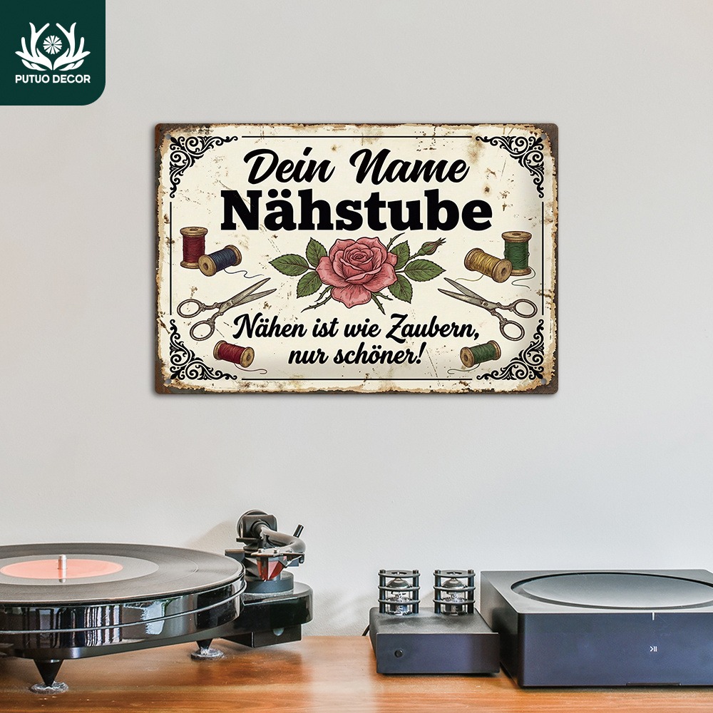 Home Decor Shop - 2D Flat Tudor Custom German Metal