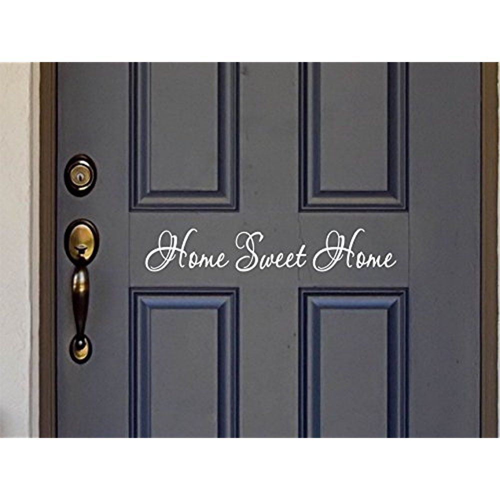 Home Decor Y2K - Sweet Home Quote Wall Stickers Vinyl