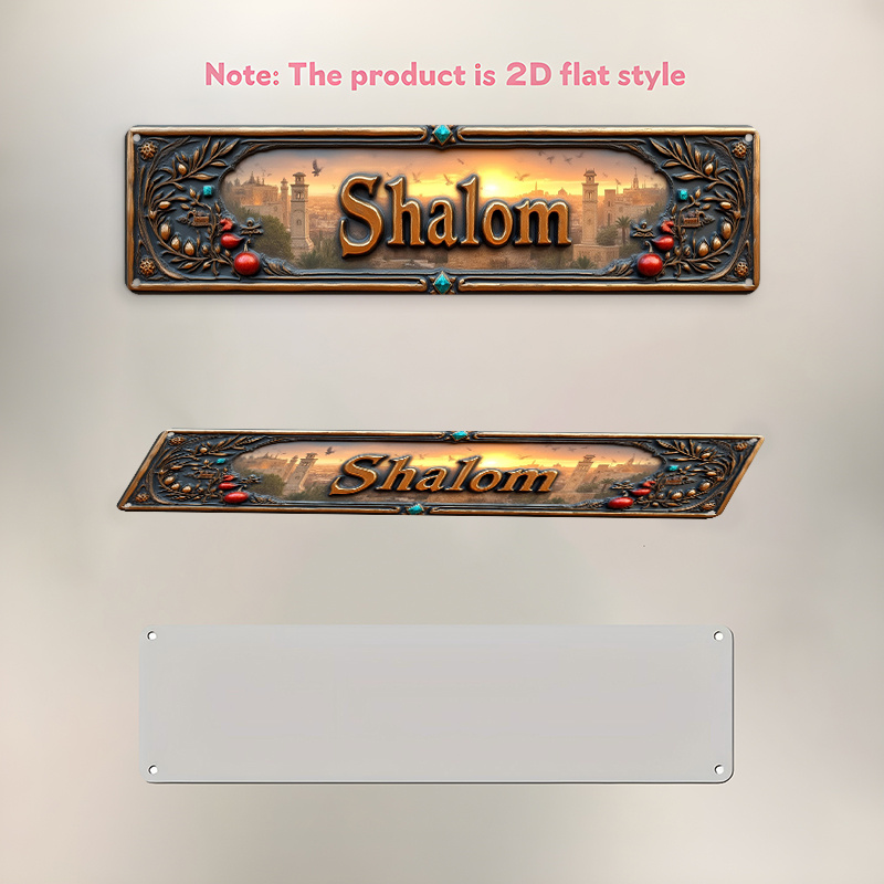 CIFBUY Vintage Shalom Hebrew A - огляд і ціна Home Decor Room