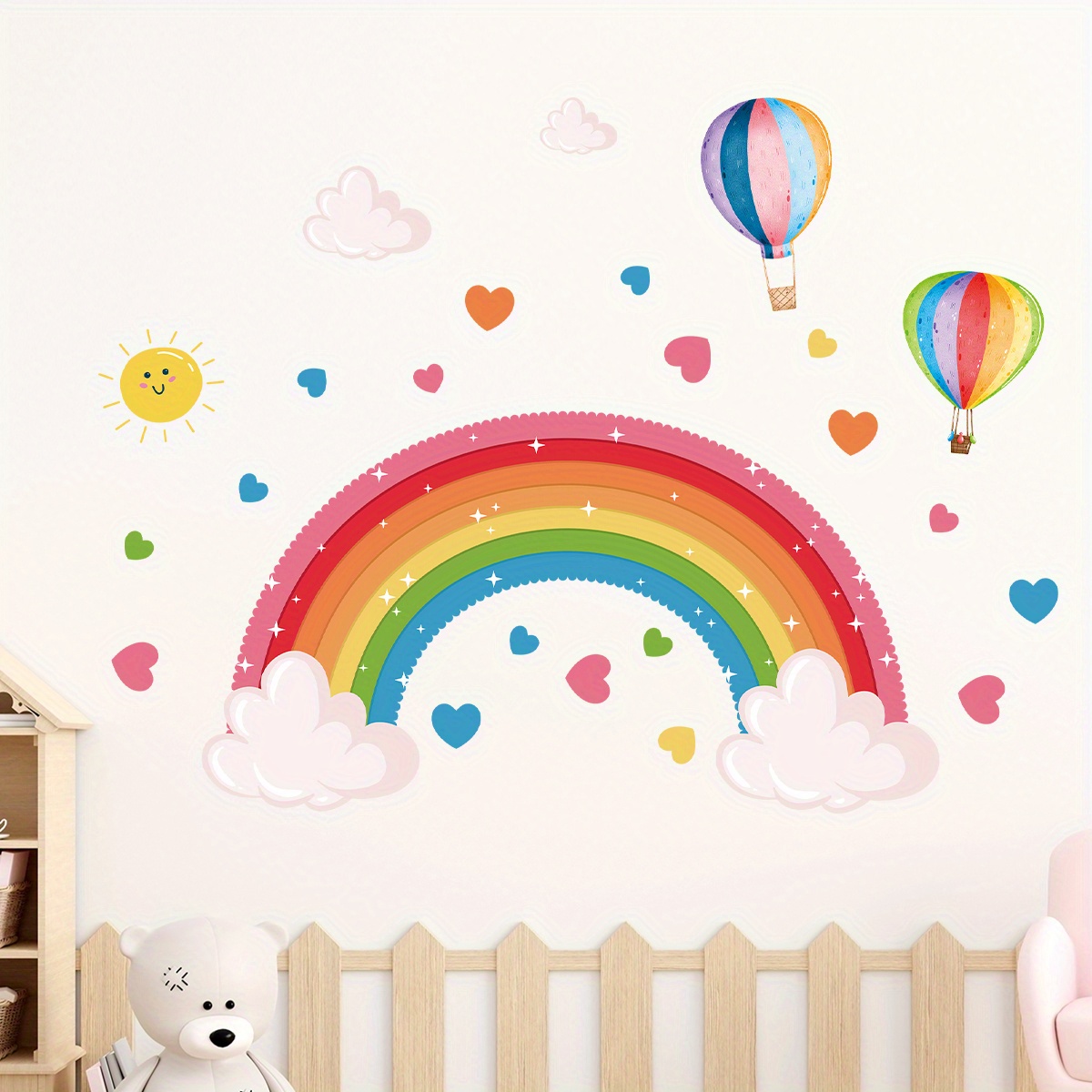 Cartoon Cute Rainbow Colorful  - огляд і ціна Home Decor Y2K