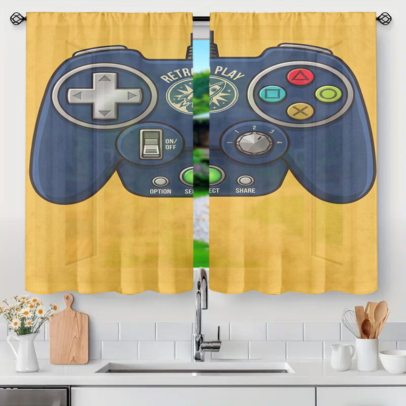 Gaming Controller Curtain Pane - огляд і ціна Home Decor Youtube Videos