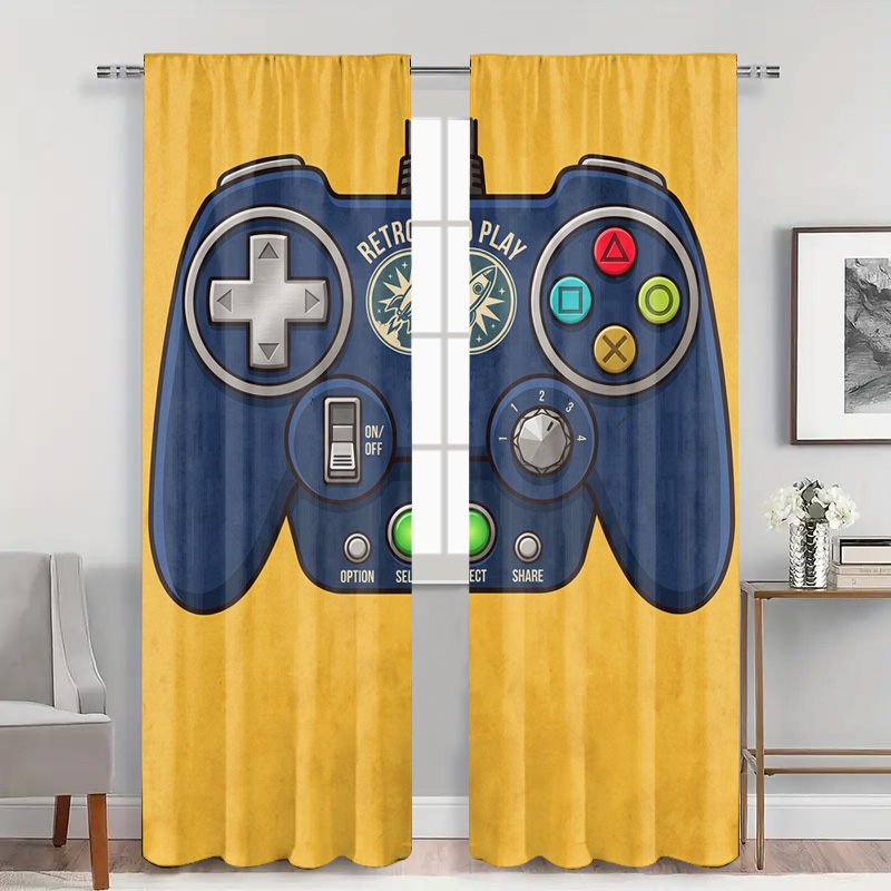Gaming Controller Curtain Pane - огляд і ціна Home Decor Youtube Videos