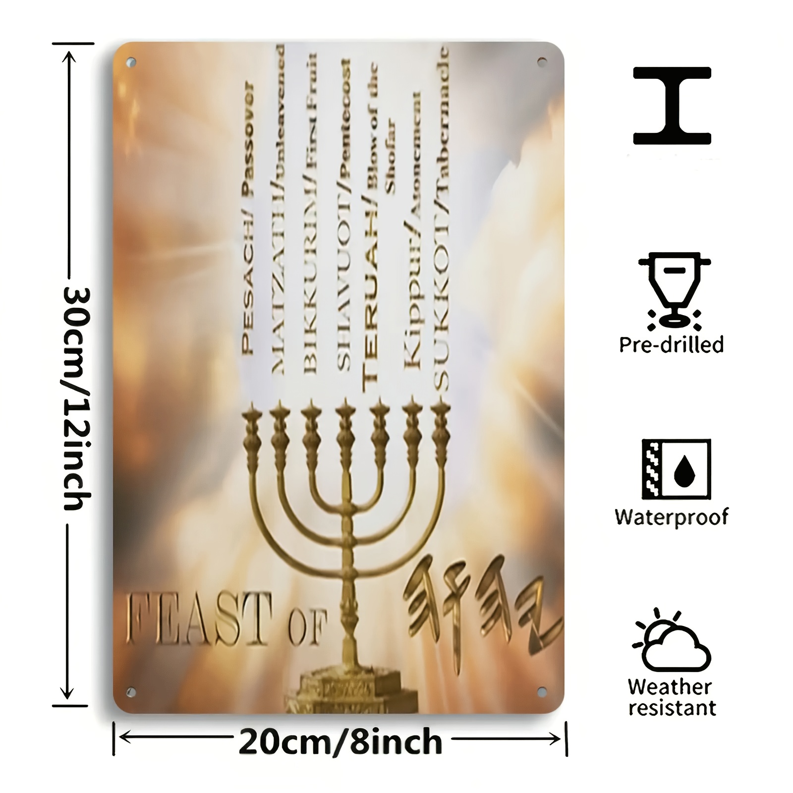 CIFBUYHebrew Star of David Alu - огляд і ціна Home Decor Room