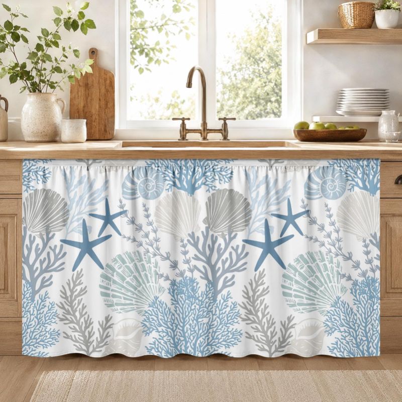 VIKAMA Nautical Blue Sea Shell - огляд і ціна Home Decor Nautical