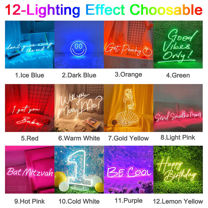 Custom Name Neon Sign Dimmable - огляд і ціна Neon Sign Led Custom