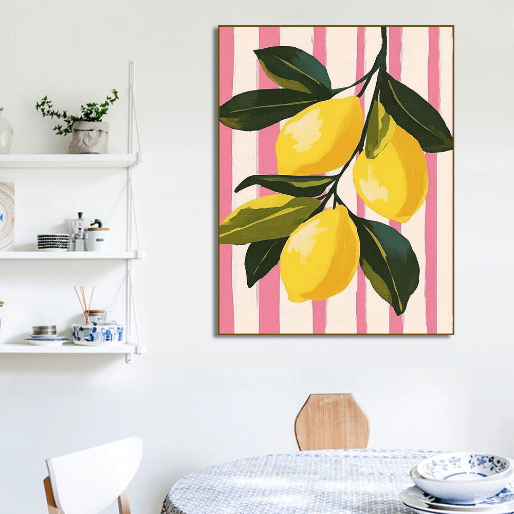 Abstract Fig Lemons Strawberri - огляд і ціна Home Decor Market