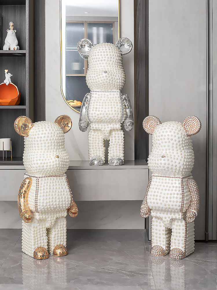 Cartoon Bear Ornament Home Dec - огляд і ціна Home Decor Y2K