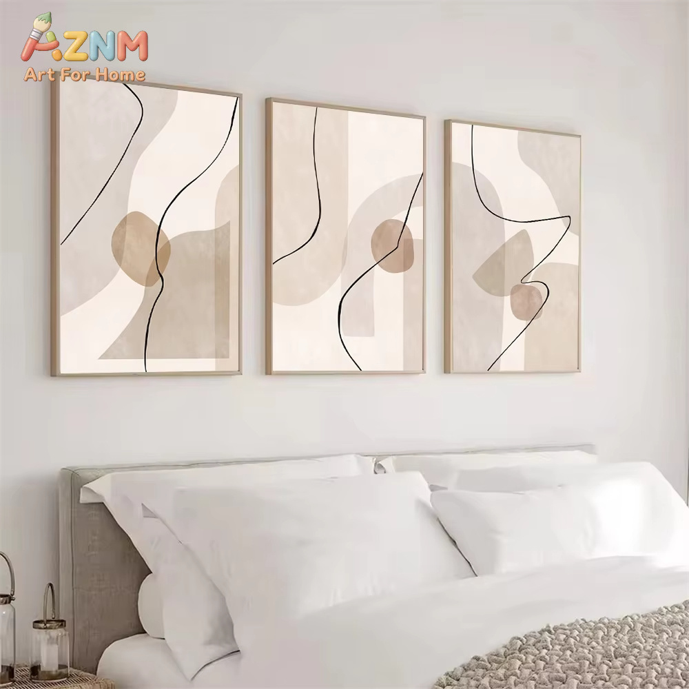 Abstract Beige Geometry Line W - огляд і ціна Home Decor Interior