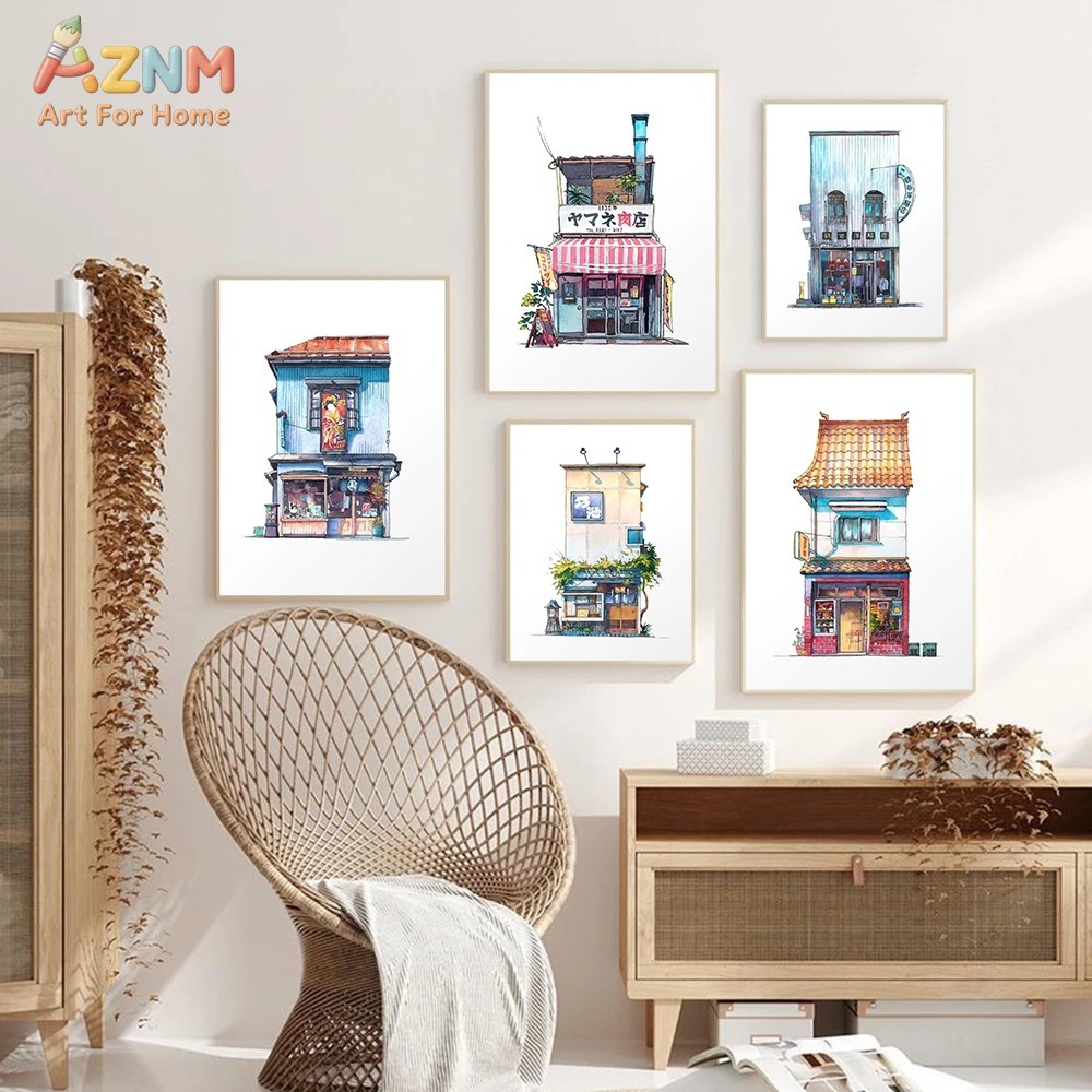 AZNM Japanese Storefront Water - огляд і ціна Home Decor Shop