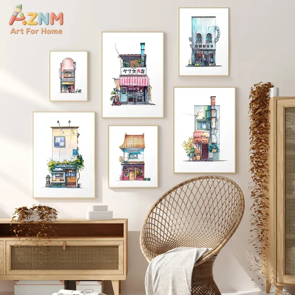 AZNM Japanese Storefront Water - огляд і ціна Home Decor Shop