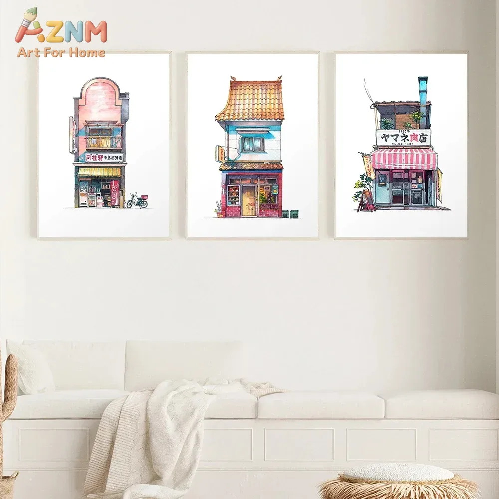 AZNM Japanese Storefront Water - огляд і ціна Home Decor Shop