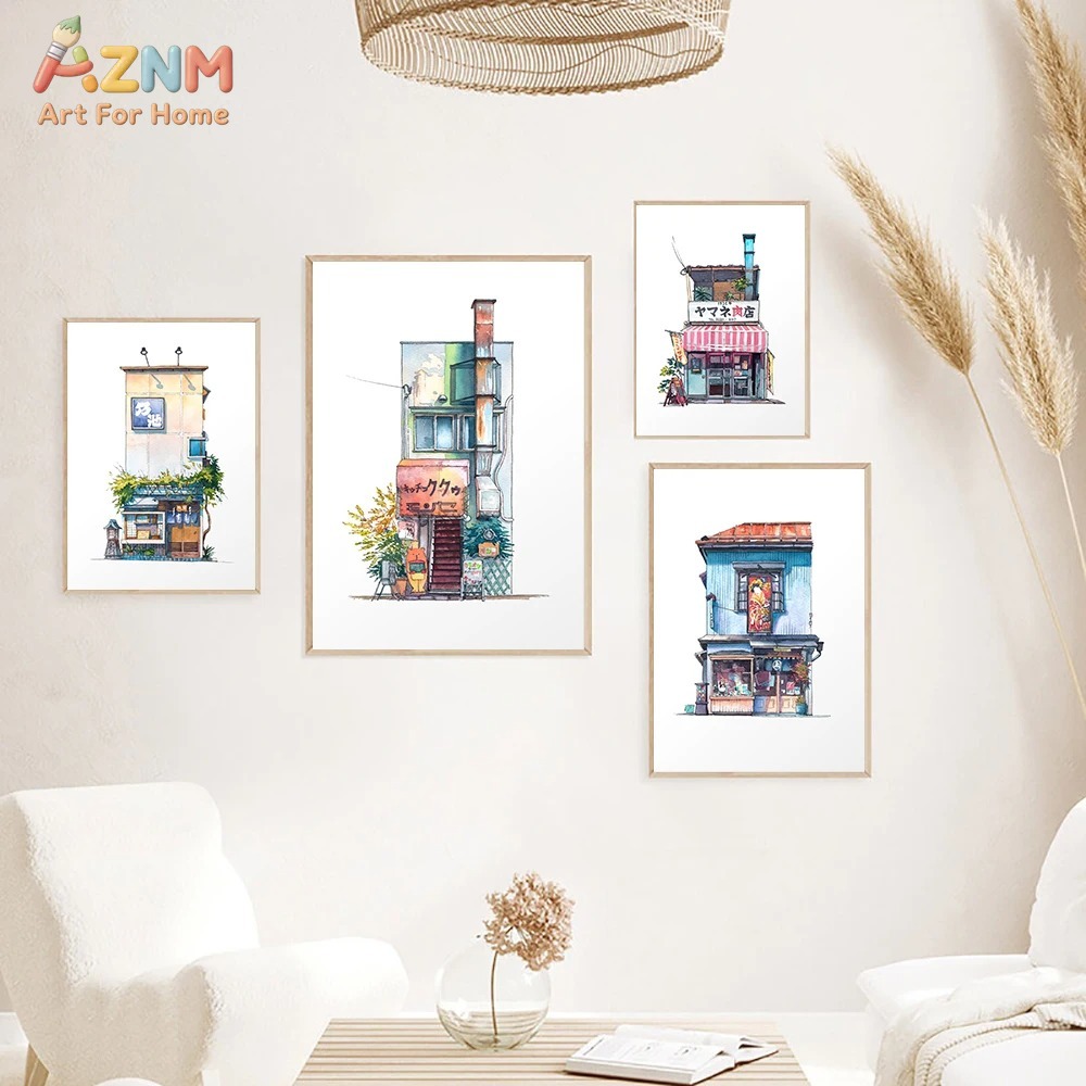 AZNM Japanese Storefront Water - огляд і ціна Home Decor Shop