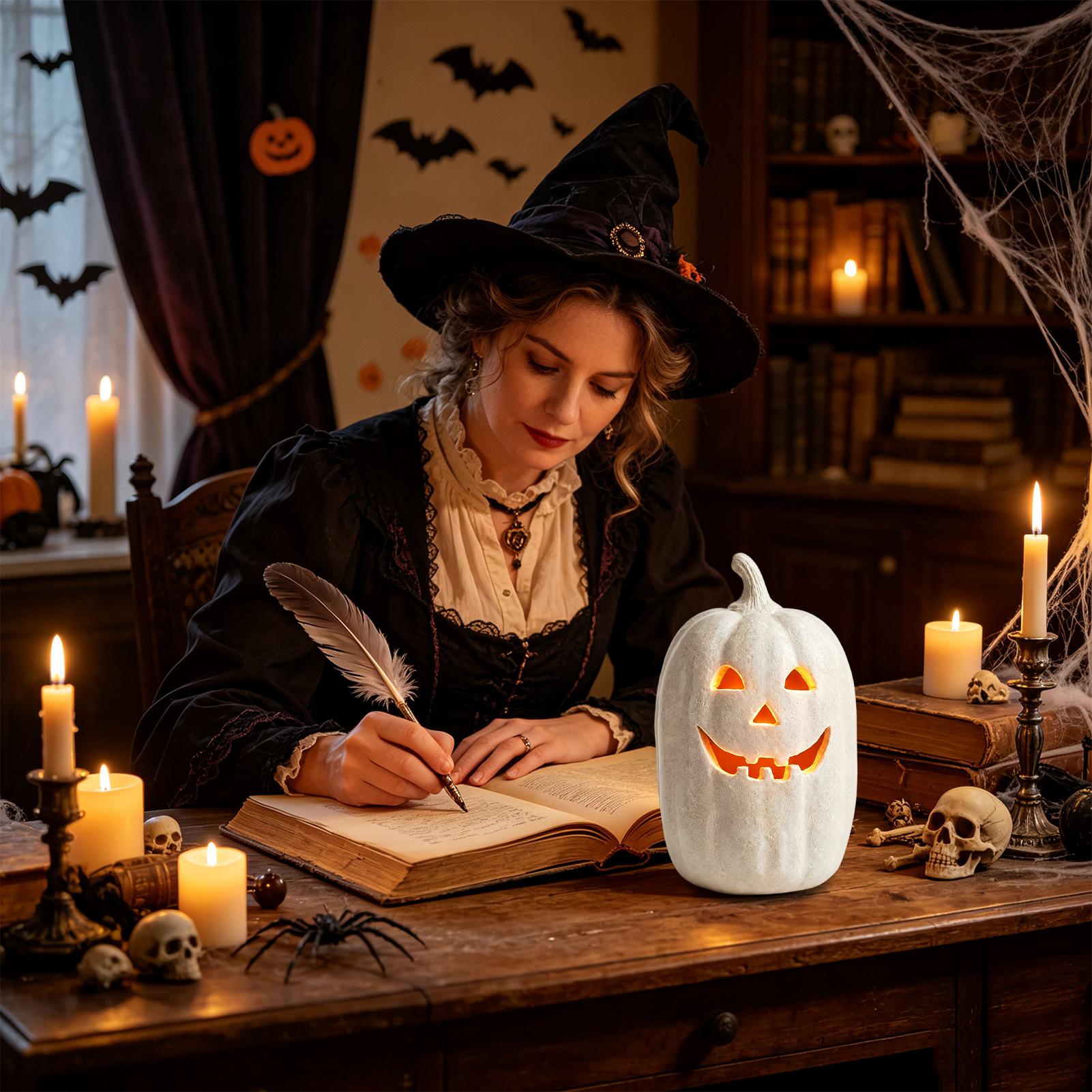 Spooky Pumpkin Lanterns Pumpki - огляд і ціна Home Decor Resin