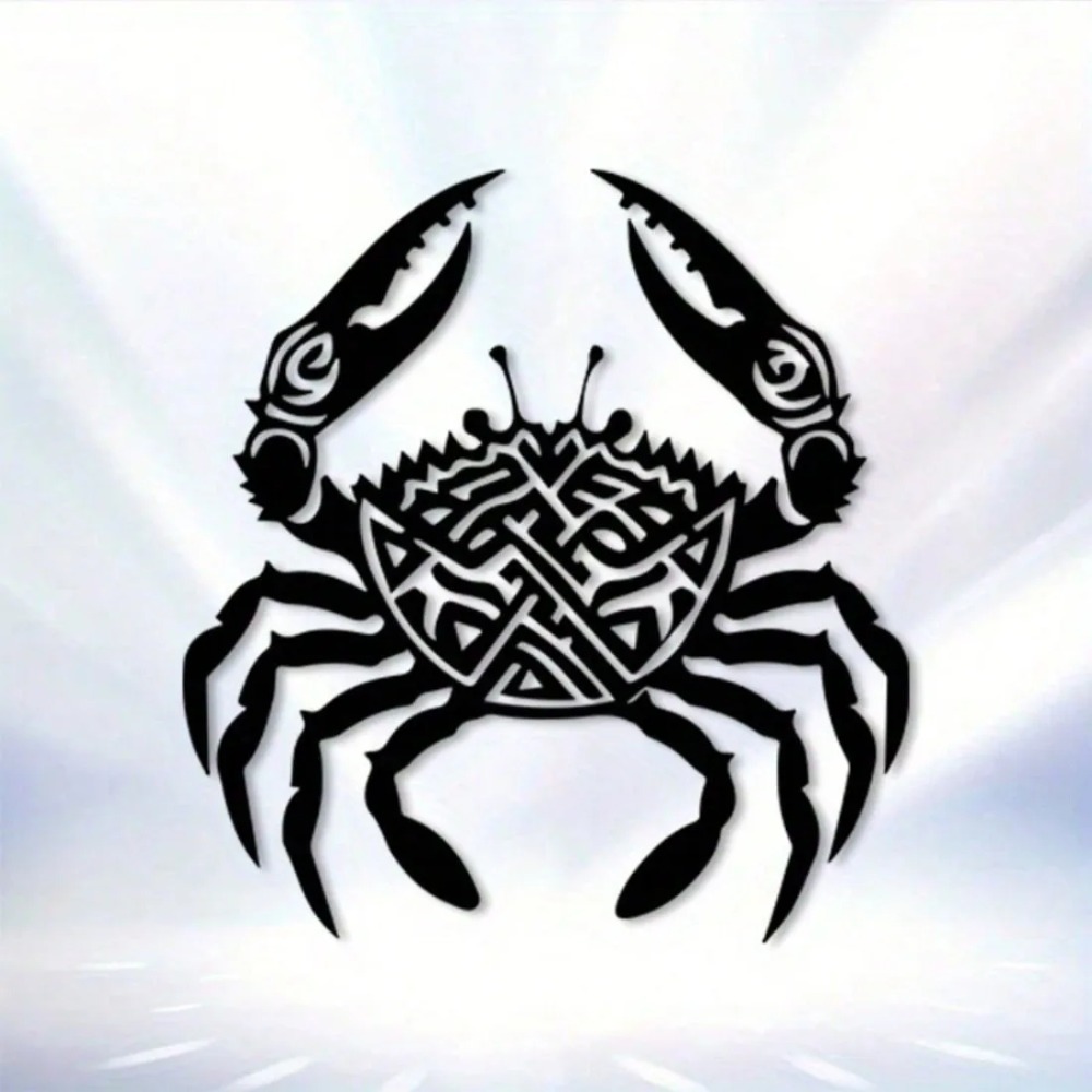 Crab Metal Wall Decor Tribal P - огляд і ціна Home Decor Nautical
