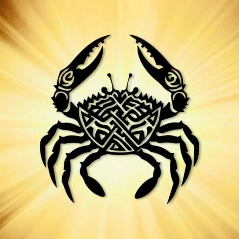 Crab Metal Wall Decor Tribal P - огляд і ціна Home Decor Nautical