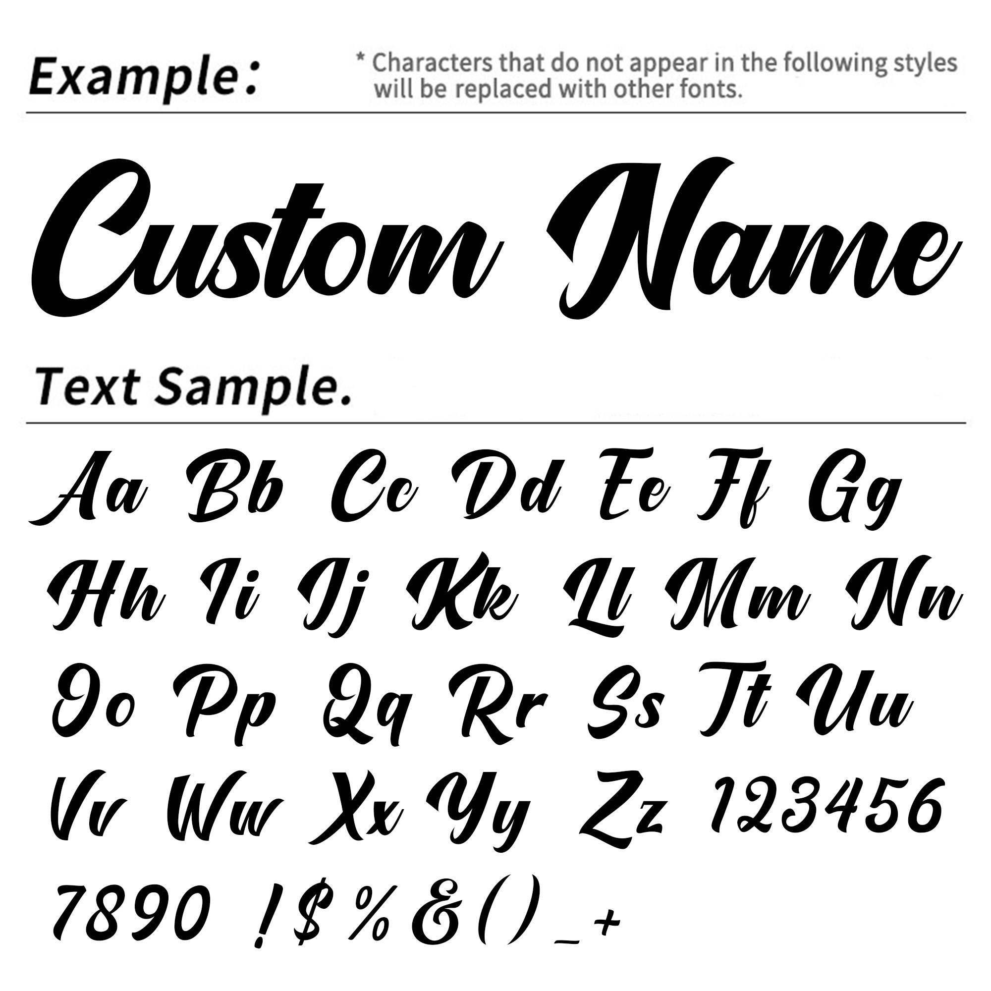 3PCS Custom Name Stickers Pers - огляд і ціна Home Decor Com