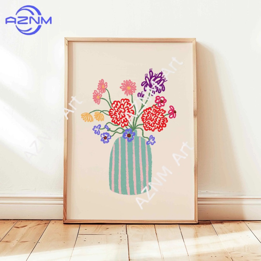 1/3pcs Abstract Flower Vase Pa - огляд і ціна Home Decor Market