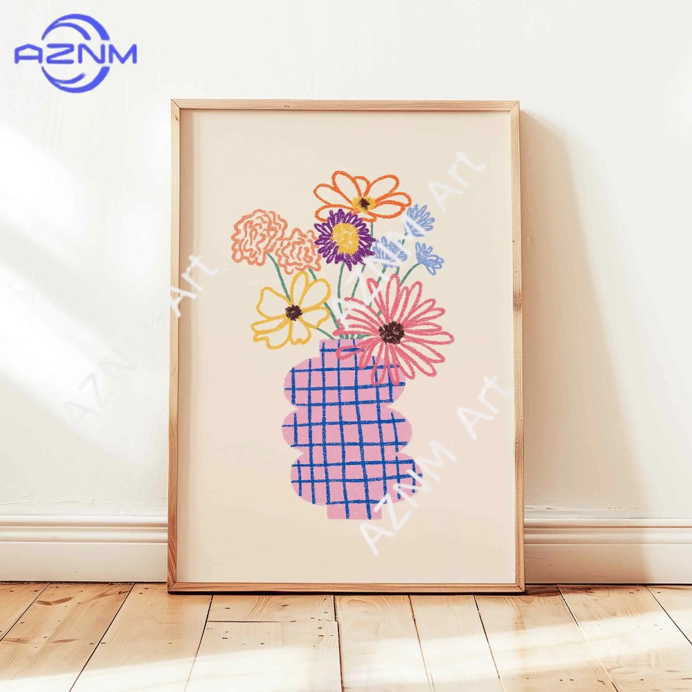 1/3pcs Abstract Flower Vase Pa - огляд і ціна Home Decor Market