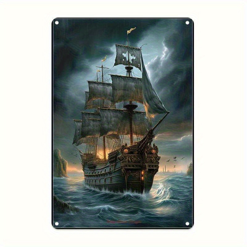 Vintage Nautical Sailing Ship  - огляд і ціна Home Decor Nautical