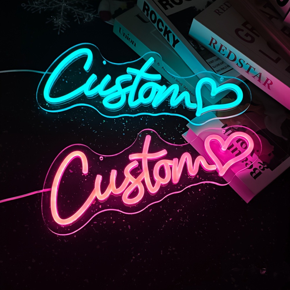 Custom LED Personalized Neon S - огляд і ціна Neon Sign Led Custom