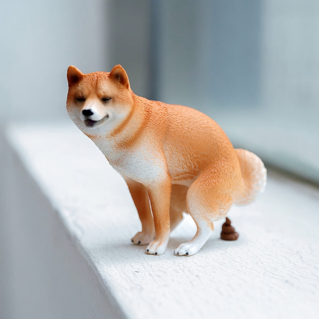 1/6 Scale Funny Shiba Inu Figu - огляд і ціна Home Decor Resin