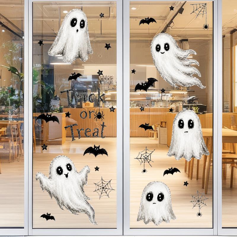 Halloween Window Clings Cute G - огляд і ціна Home Decor Shop