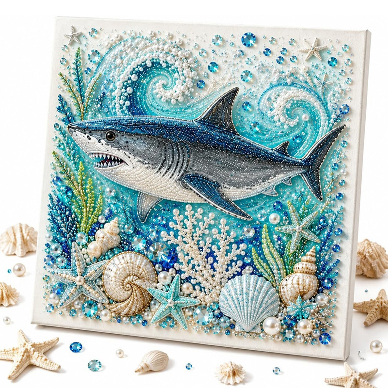 Ocean Theme Pearl Art DIY Kit  - огляд і ціна Home Decor Nautical