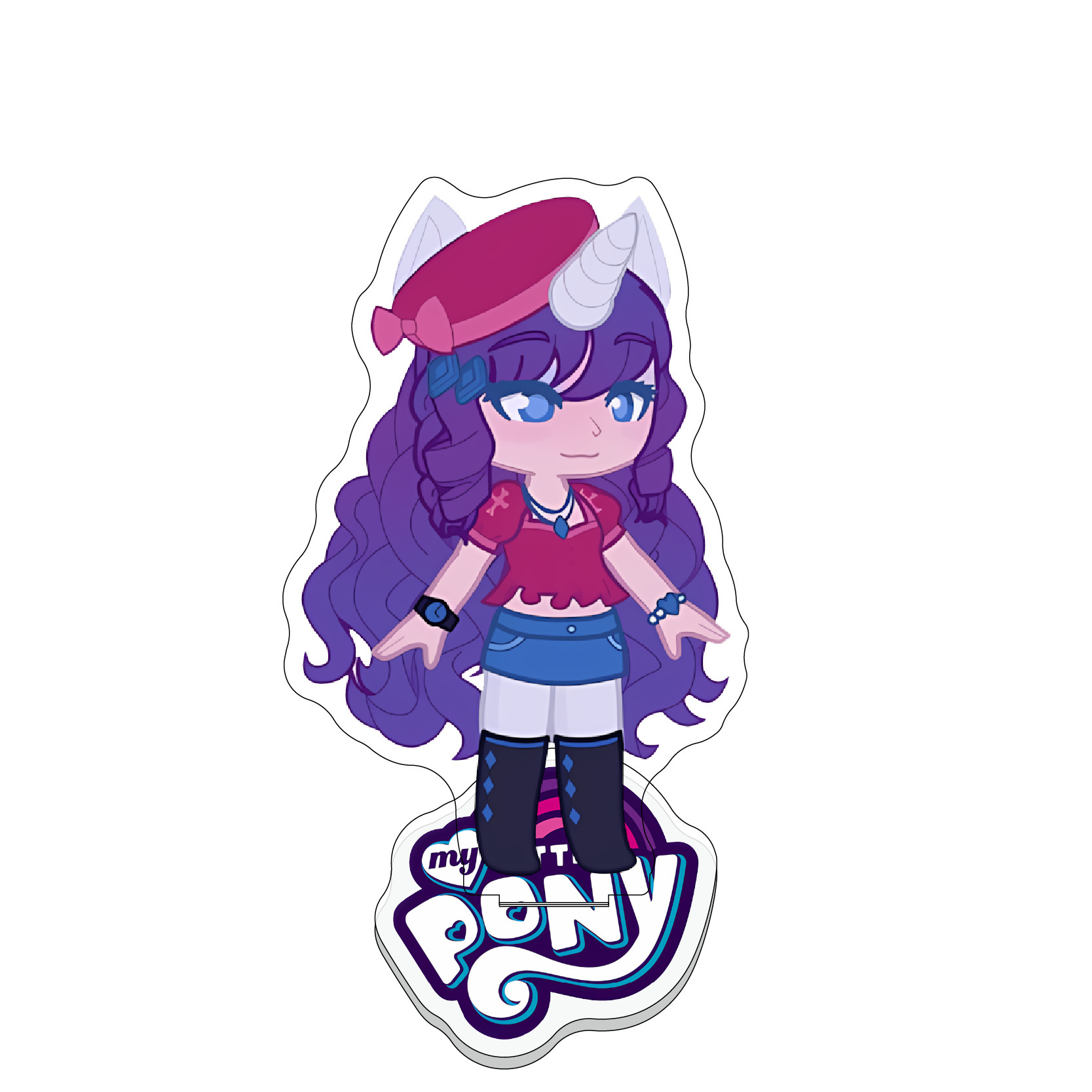 Cute Pony Fantasy Acrylic Stan - огляд і ціна Home Decor Resin
