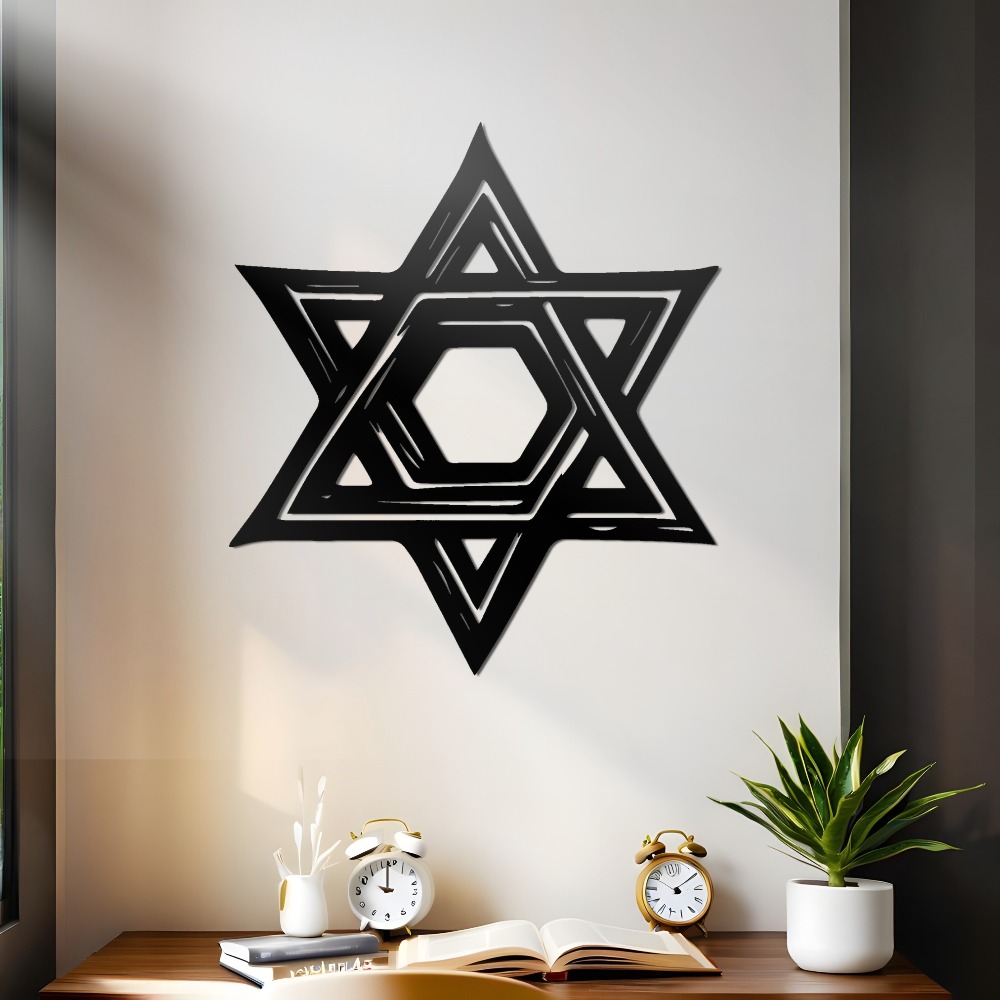 CIFBUY Iron Wall Art Star of D - огляд і ціна Home Decor In