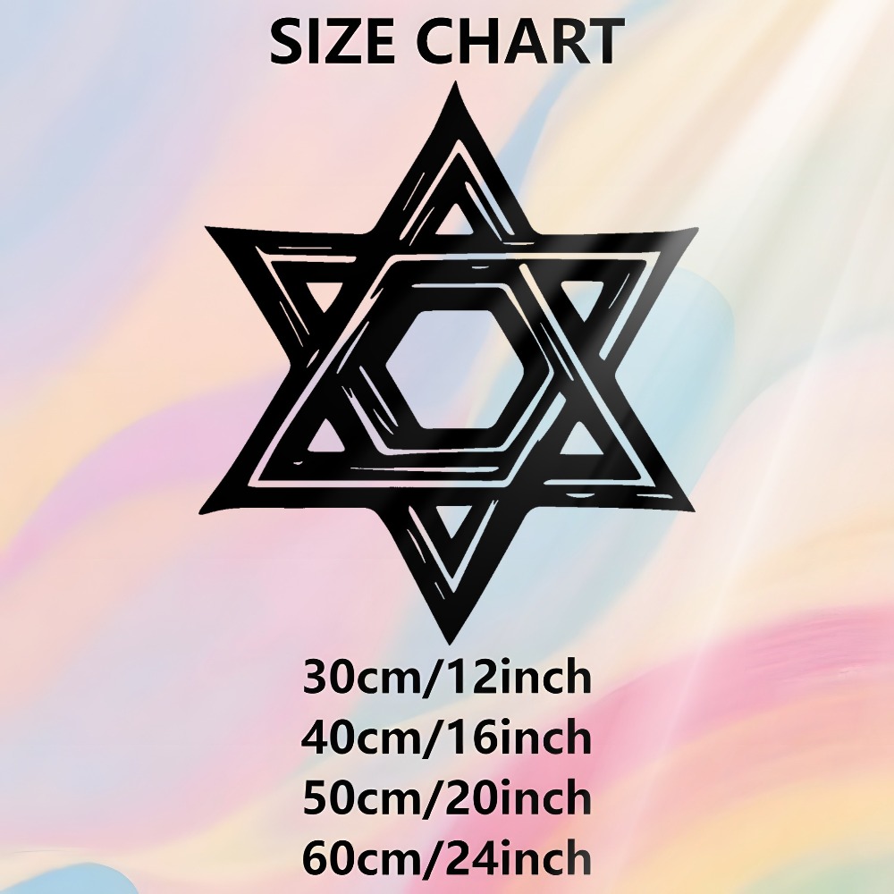 CIFBUY Iron Wall Art Star of D - огляд і ціна Home Decor In