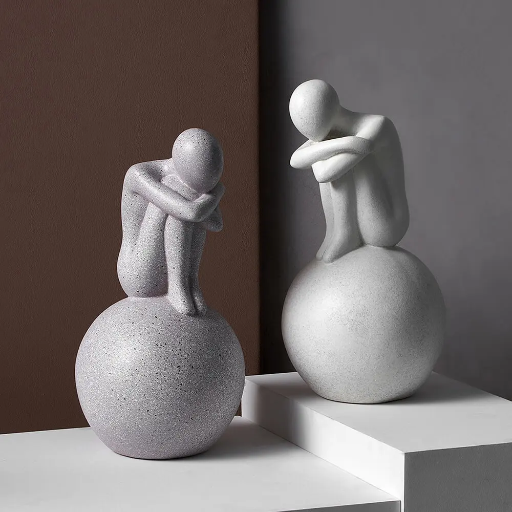 Abstract Character Decoration  - огляд і ціна Abstract Sculpture Resin