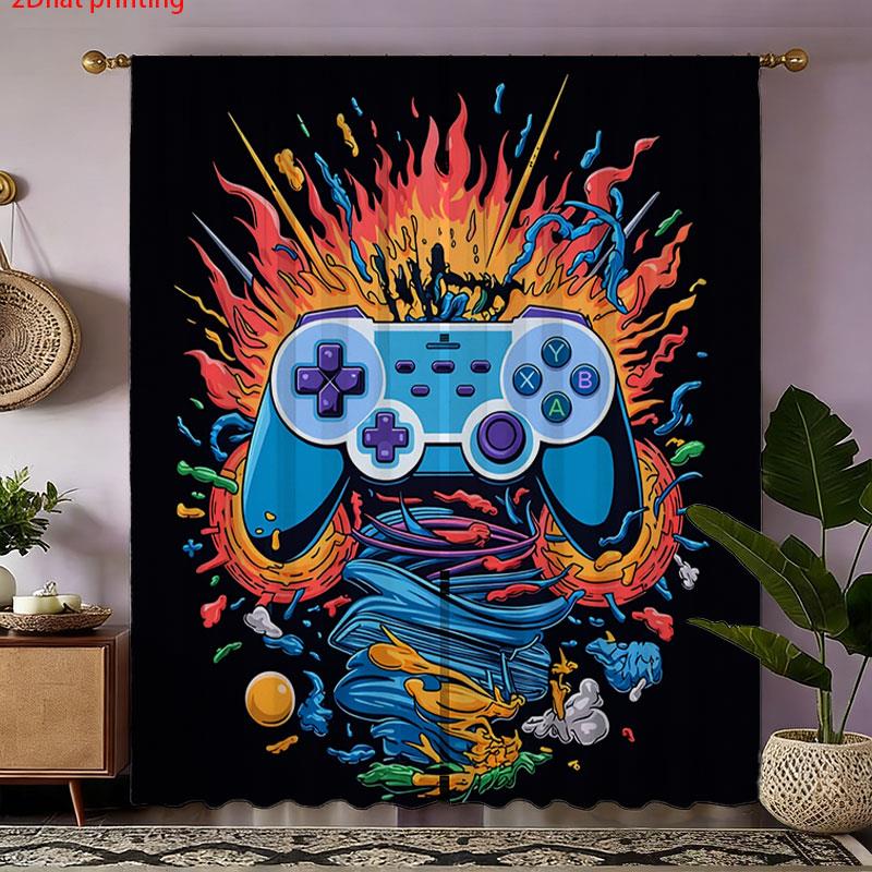 Retro Gaming Controller Curtai - огляд і ціна Home Decor Youtube Videos