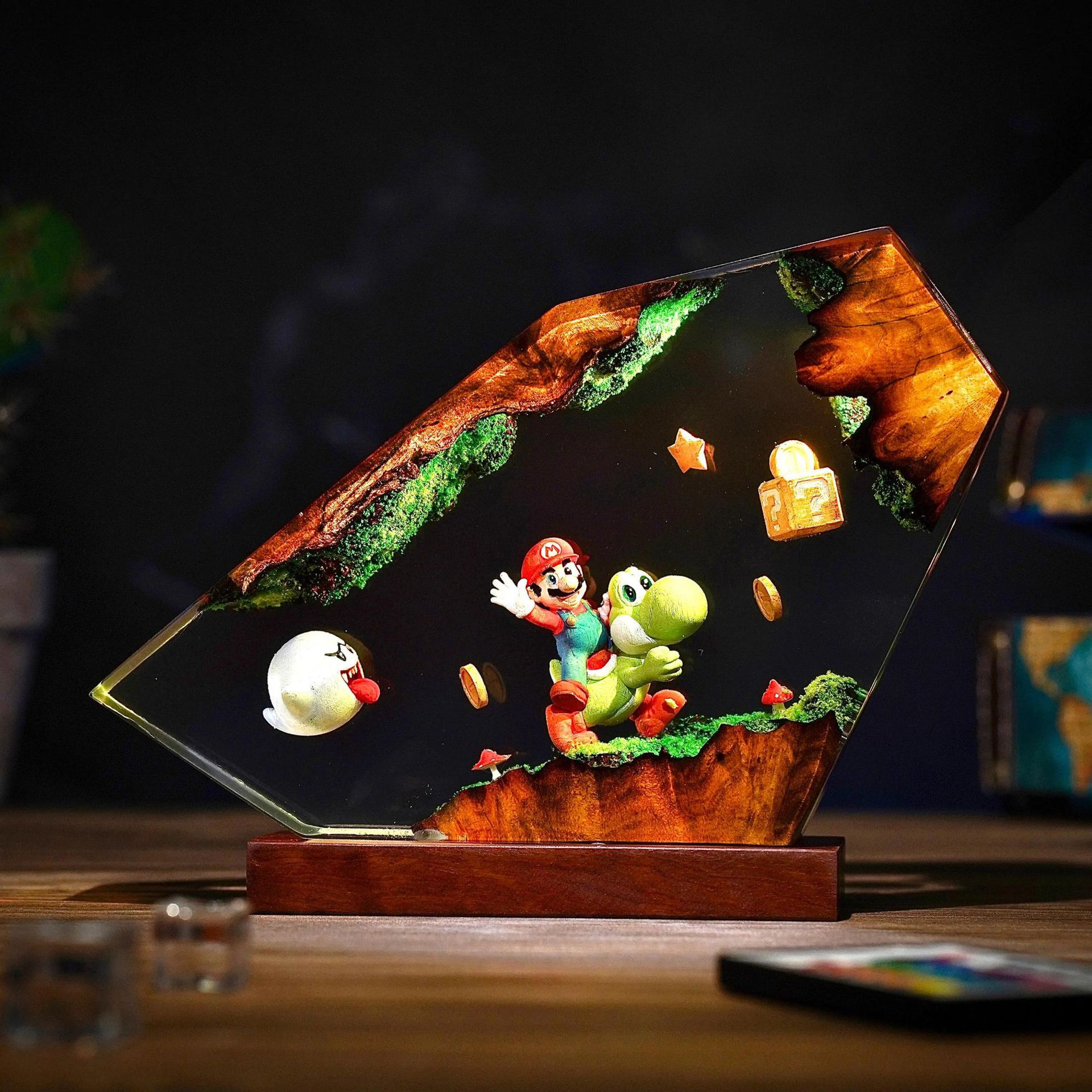 Table Resin Lamp Cartoon Anime - огляд і ціна Home Decor Resin