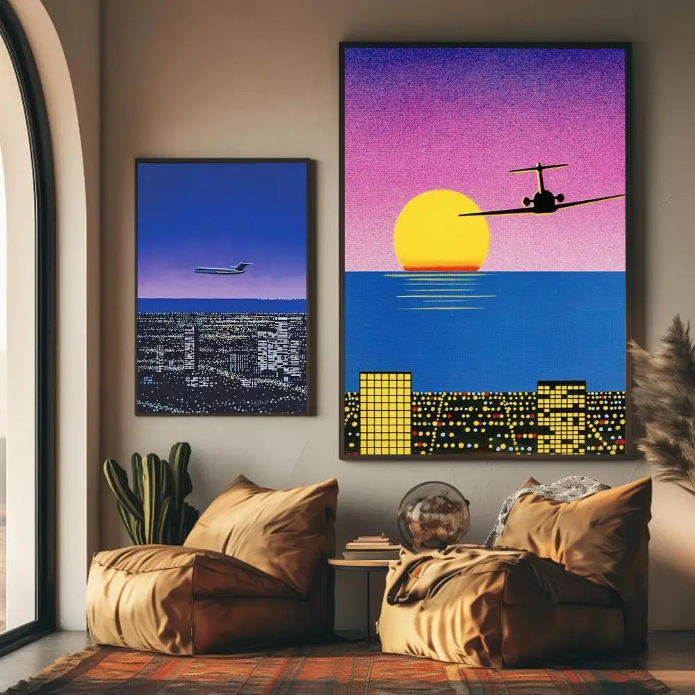 1pc frameless H-hiroshi Nagai  - огляд і ціна Abstract Oil Painting