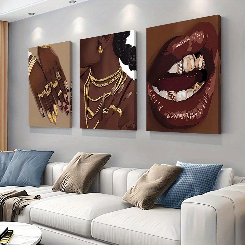 3pcs Framed Abstract Canvas Ar - огляд і ціна Abstract Oil Painting