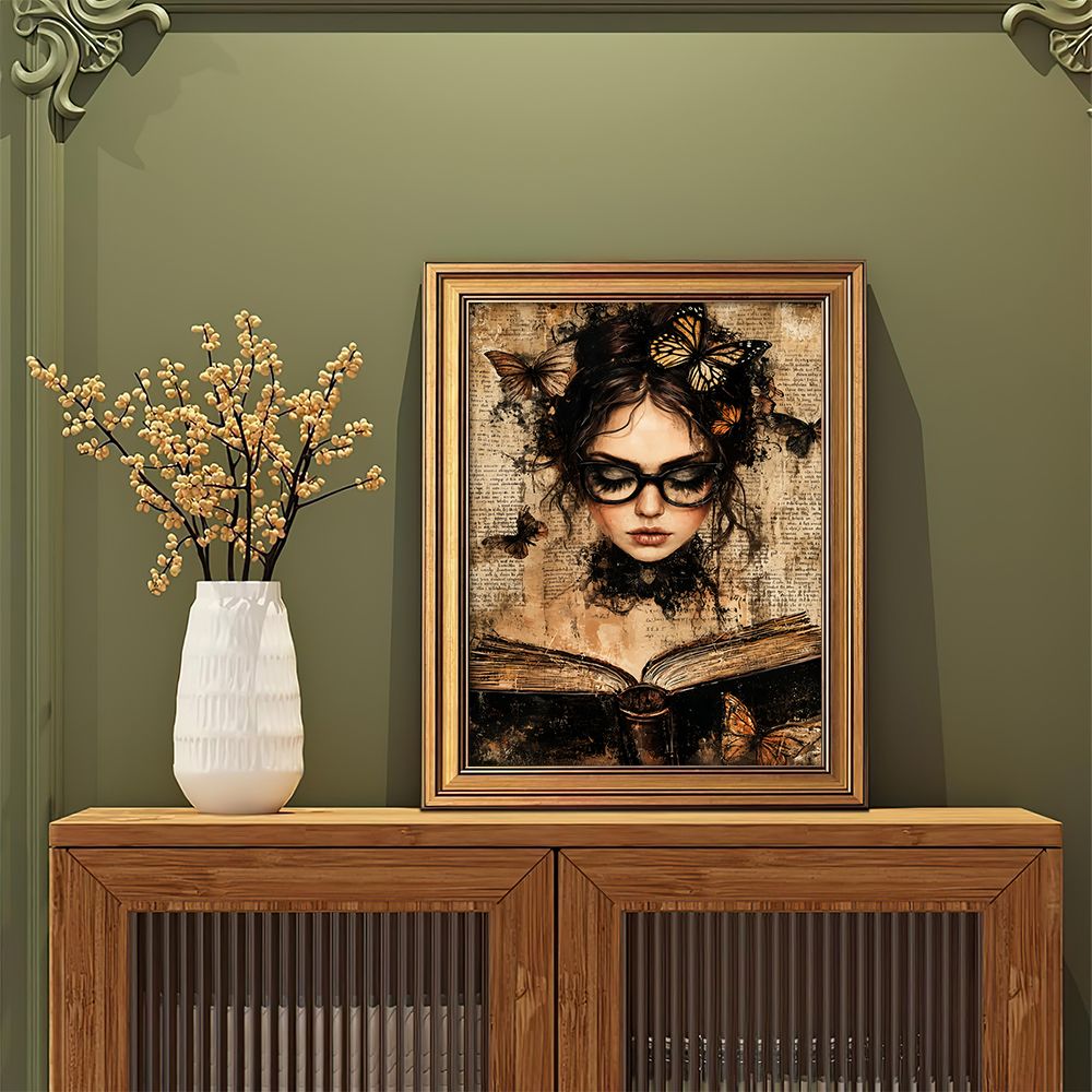 Dark Academia Retro Wall Decor - огляд і ціна Abstract Oil Painting