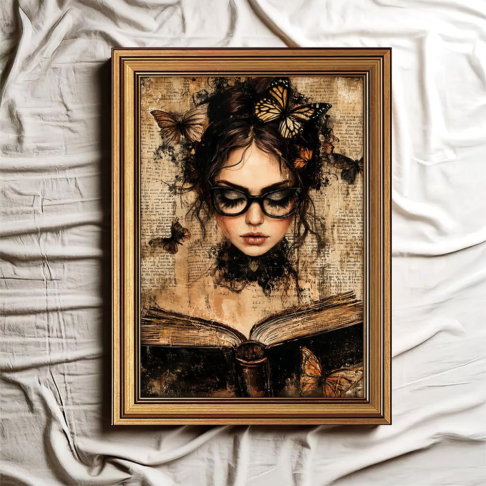 Dark Academia Retro Wall Decor - огляд і ціна Abstract Oil Painting