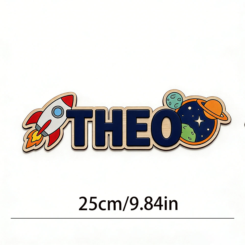Personalized Space Rocket Name - огляд і ціна Home Decor Com