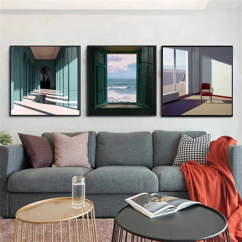 Nordic Window Outside Landscap - огляд і ціна Home Decor Interior