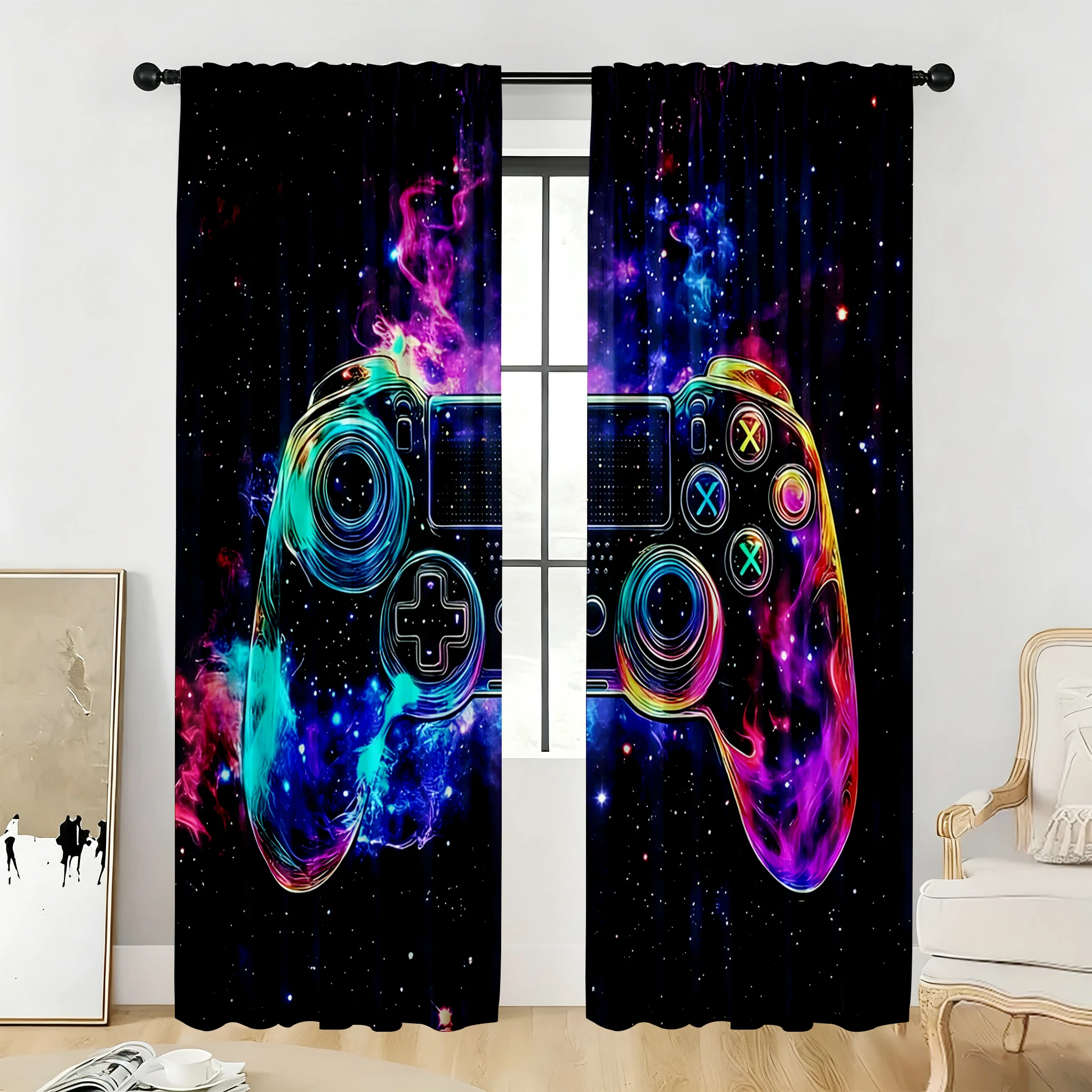Gaming Controller Curtain Pair - огляд і ціна Home Decor Youtube Videos
