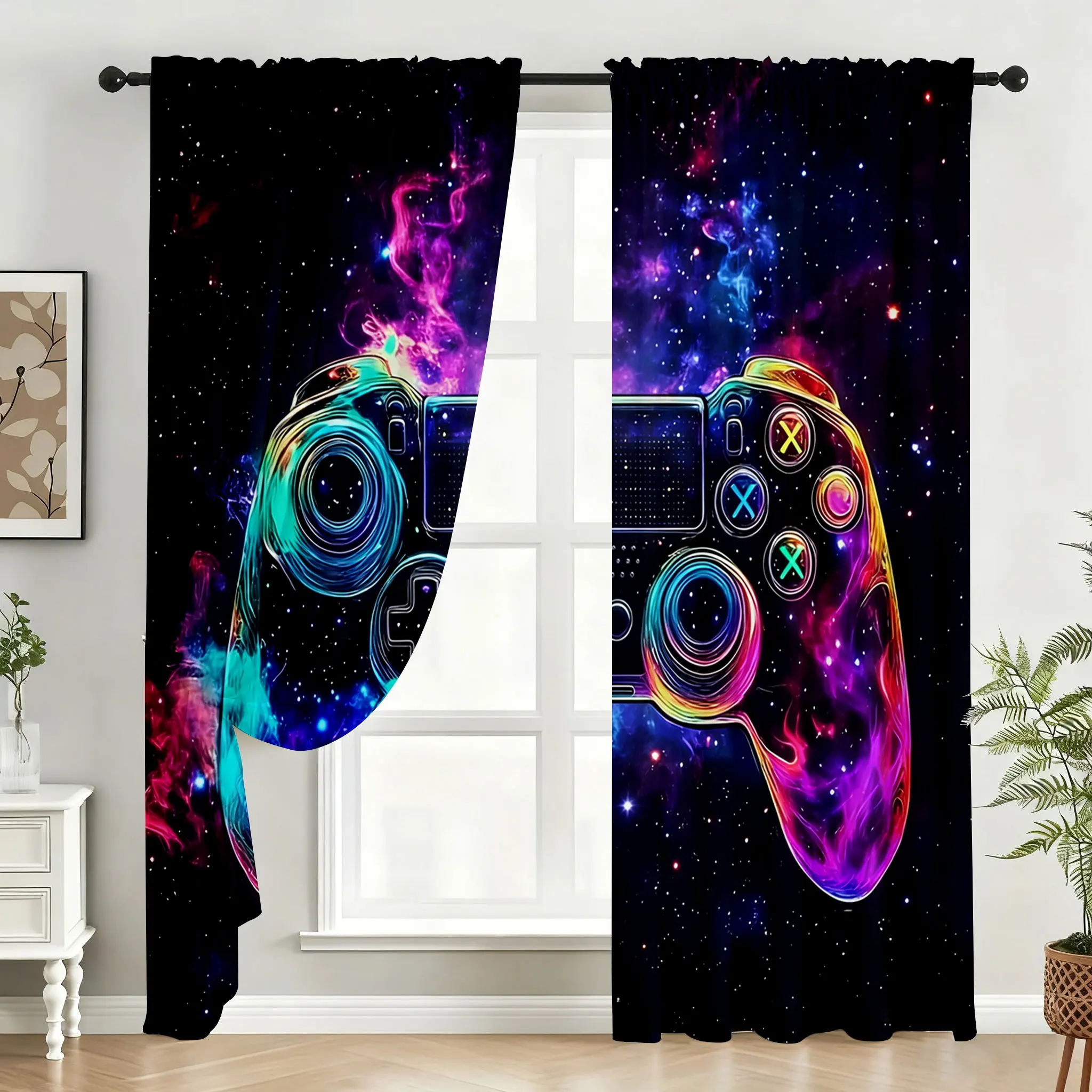Gaming Controller Curtain Pair - огляд і ціна Home Decor Youtube Videos