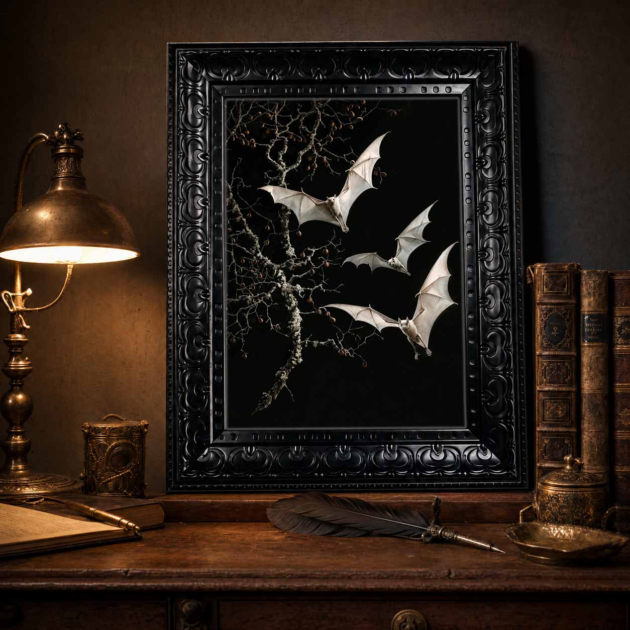 Halloween Wall Art Gothic Dark - огляд і ціна Abstract Oil Painting