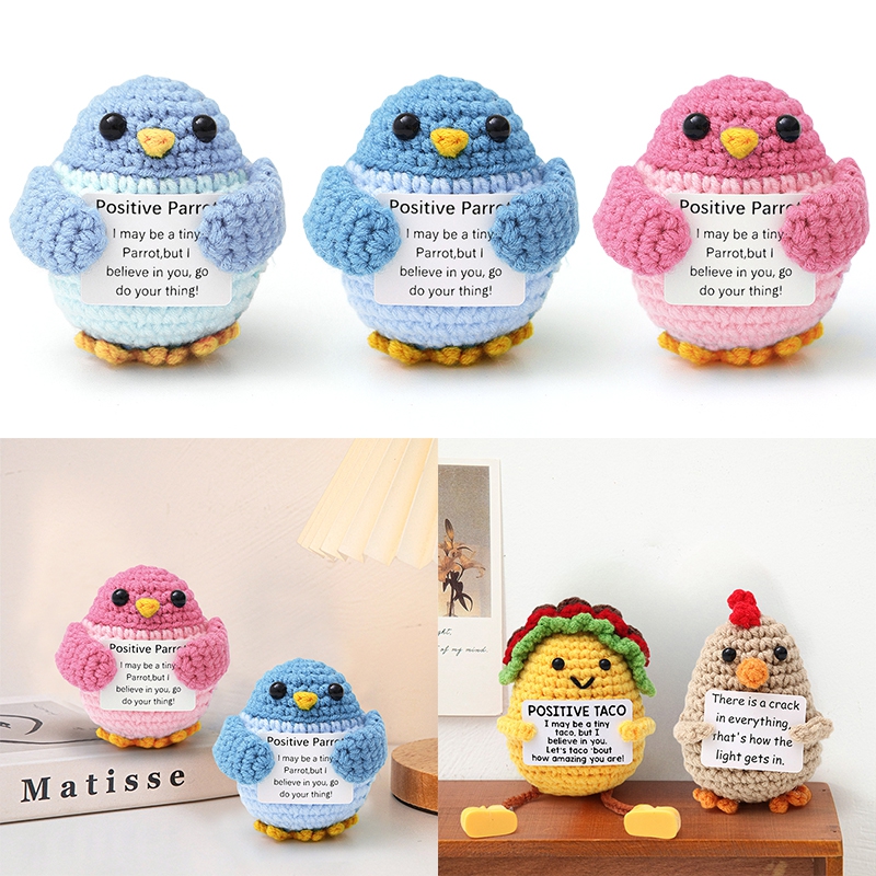 Handmade Mini Crochet Animals  - огляд і ціна Home Decor Interior