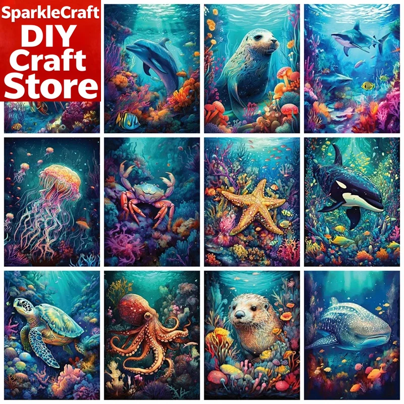 1PC frameless  Full Square Rou - огляд і ціна Home Decor Nautical